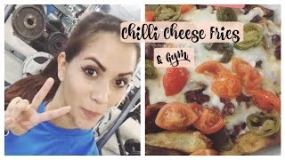 What I Eat in a Day - VEGAN | Chilli Cheese Fries | Olivia Elise