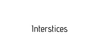 How to pronounce Interstices / Interstices pronunciation