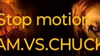 FNAF PLUS- SAM VS Chucky STOP MOTION!