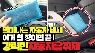 차량 담배냄새 에어컨냄새 유해세균 악취제거! 청소신 강력한 자동차탈취제!