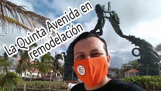 Playa del Carmen. La Quinta Avenida en remodelación, Portal Maya y concurso de canto