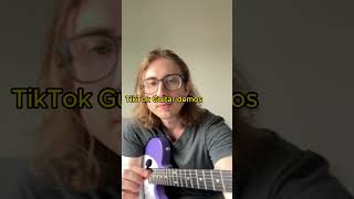 WHY are tik tok guitar demos like this... #guitar