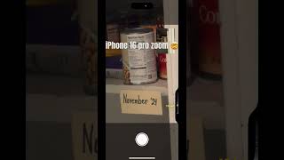 iPhone 16 zoom is crazy! 🤯