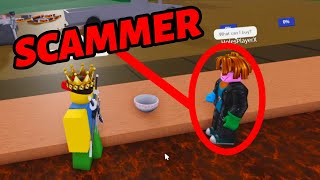 TRICKING A SCAMMER 2! | Lumber Tycoon 2