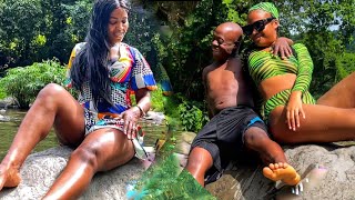 || How Jamaicans have fun at the river ||must watch