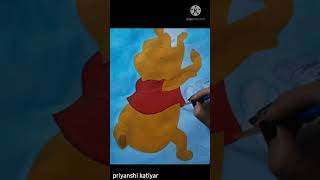 Minnie THE Pooh movie poster ||step by step || for the beginners artist