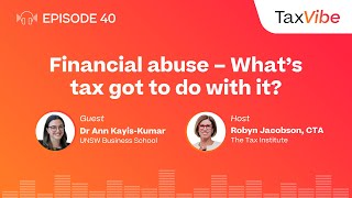 Financial abuse – What’s tax got to do with it?