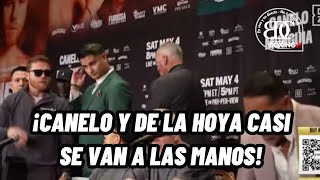 CANELO ÁLVAREZ Y OSCAR DE LA HOYA SE DIJERON DE TODO Y CASI SE PRENDE LA MEGA PELEA #CaneloMunguia