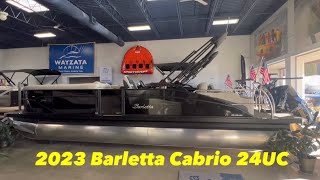 2023 Barletta Pontoons Cabrio 24UC