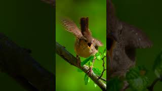 Singing Eurasian Wren Bird: Best Bird Song #shorts #nature #chirping #bird #birdsounds #birdlovers