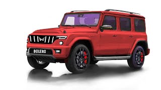 इंडिया की अपनी देशी G-Wagon | Mahindra Bolero GLA Inspire Look Render