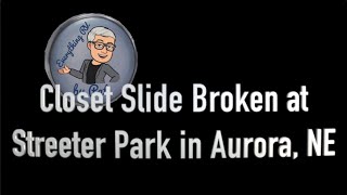 Broken Slide at Streeter Park Campground, Aurora, Nebraska   HD