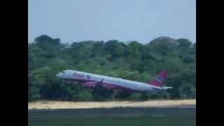 [ HD ] MAO - Azul Linhas Aéreas Embraer 190-200IGW PR-AYO at Manaus SBEG