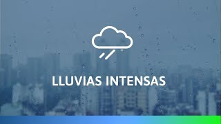 Consejos ante lluvias intensas