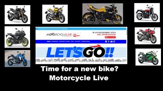 Which new bike at Motorcycle Live?