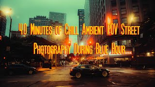 40 Minutes of POV Ambient Chill Street Photography in Seattle, Washington | Canon EOS R | NO TALKING