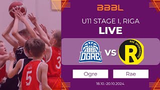 BS Ogre 2014 VS Rae SK/Kiili SK 2014 | BBBL Boys U11