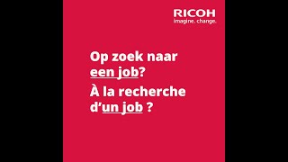 Ricoh - Looking for Sales profiles (3/3)