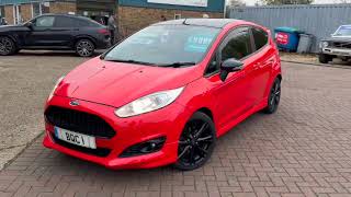 💙💙💙FORD FIESTA 1.0T ZETEC S RED🔴EDITION 2️⃣0️⃣1️⃣5️⃣ 1️⃣5️⃣Brooklands Quality Cars