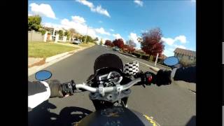 09 triumph Street triple R quick run/sound