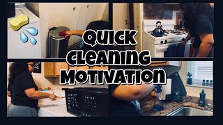 QUICK CLEAN WITH ME // CLEANING MOTIVATION // TIDYING MY HOUSE