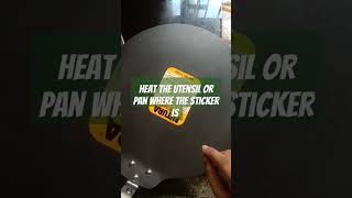 #hacks #hacks to remove stickers #subscribe #stickers