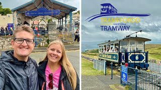 The Great Orme Tramway In Wales! FULL Tour - Awesome Llandudno Attraction!