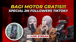 MOTOR GRATIS SPECIAL 2M FOLLOWERS TIKTOK DWIAFFOR!! NO SETTINGAN!!