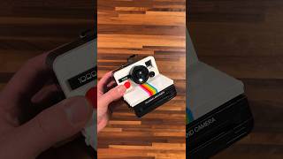 Using a Lego Polaroid camera!