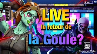 Le roi de la Tempête Live Fortnite