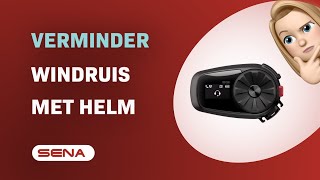 How to verminder windruis met Sena 5S helm