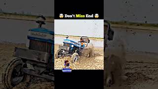 Tractor stunt | Tractors Stuck In Mud 🚜 Kubota Tractor 😱 Off Roads #shorts #shortsfeed #viral