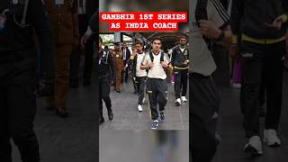 Head Coach Gautam Gambhir with captain Surya, Hardik & team India lands in Sri Lanka #gautamgambhir