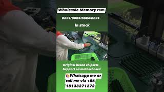 Wholesale Memory ram,welcome your inquiry #ddr #ddr2 #ddr3 #ddr4 #laptop #oem #ram #ngff #nvme #odm