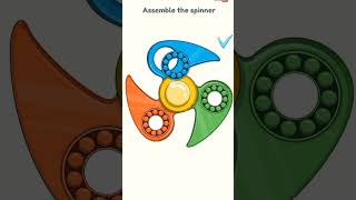 Assemble the spinner and spin #dop3 #dop3shorts #gamingshorts #spinner #spin #assemble #trickshots