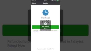 WeChat transfer recieved