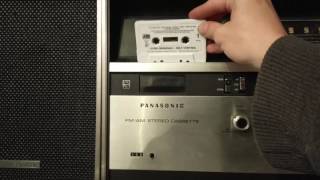 Vintage Panasonic rs-280s demonstration