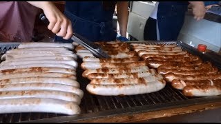 London Street food! Watch This Girl has got the best skills ever!