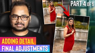 Portrait Photo Editing Photoshop Tutorial in HINDI: Relighting, Adding Detail and Final Adjustments