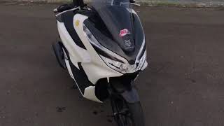 Modif ringan New PCX 150 lokal 2018 with Carbon part