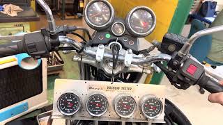 suzuki bandit carburetor adjustment!