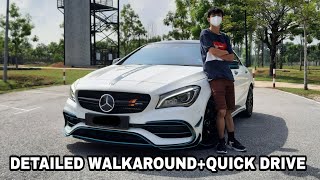 2018 Mercedes Benz CLA45 AMG Detailed Walkaround+Quick Drive