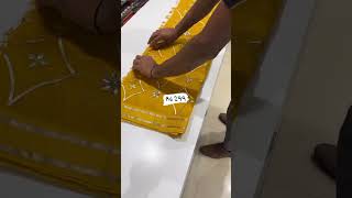 🎂yellow saree new design bottom ♥️#viral #viral #viral #shortsfeed