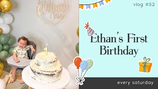 Ethan's First Birthday Celebration | The Nadolos