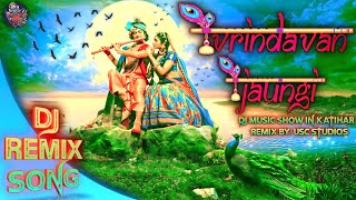 Vrindavan Jaungi Dj Remix Song - वृन्दावन जाउंगी Dj Song - Krishna Bhajan 2023 - राधा कृष्णा भजन ||√