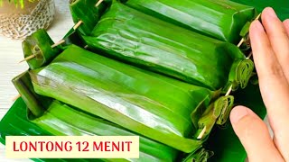 Lontong Kilat Tanpa Cetakan Metode 5.30.7