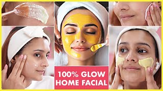 Instant GLOW Step by Step At Home Facial | All Natural & SAFE | Remove Pigmentation & Dark Spots