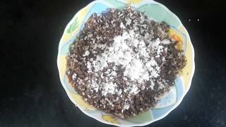 Ragi puttu | Healthy recipe | ragi puttu recipe in tamil with english subtitles