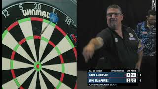 Gary Anderson vs Luke Humphries | Players Championship 24 2024 🎯