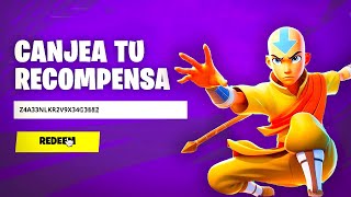 CANJEA YA este CODIGO de SKIN GRATUITA que EPIC VA A REGALAR en FORTNITE! 🎁🔥 (AANG SKIN CODE 2024)